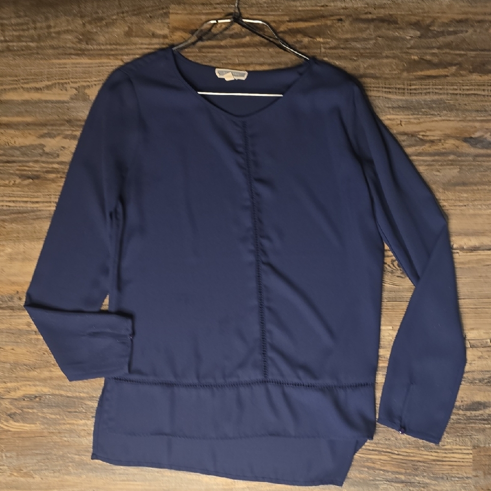 Pleione Deep Blue Women's Blouse